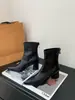 Botines de Tobillo con Tacón Grueso y Punta Aguda Otoño 2025 para Mujer Botas Martin de Tacón Alto Botines Cortos Ajustados Botas de Caballero Versátiles de Moda