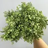 Planta Artificial com 5 Galhos, Decoração de Planta Verde Grama de Milão, Flor Artificial Folhas de Milão, Decoração de Casa, Material de Folha de Bola de Milão para Pendurar no Teto