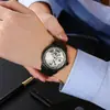 Relógio Popular à Prova d'Água de Calendário Único Não Mecânico para Homens, Relógio de Pulso Masculino de Quartzo Luminoso, Moda Business para Homens