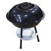 Fornecimento de origem fogão pequeno preto de 14 polegadas Apple fogão de churrasco portátil com tinta spray presente presente Fogão de Churrasco BBQ