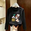 Camiseta de manga larga para niño 2026 nueva ropa de primavera y otoño para niños, camiseta básica de algodón puro para niño, top estiloso para niños mayores
