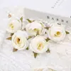 Flores Artificiais em Tons Brancos, Arranjo de Cena com Flores Falsas, Acessório de Cabelo com Cabeça de Flor, Guirlanda para Chapéu de Formatura, Flores para Casamento, de Alta Qualidade e Realistas