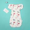 Saco de dormir para bebê outono e inverno toalha de enrolar saco de dormir de enrolar para recém-nascido entrega de bebê colcha multiuso à prova de pontapés dois conjuntos de mangas