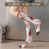 Calcetines altos de explosión de comercio exterior para mujer, medias para mujer, medias de tendencia para mujer, Europa y Estados Unidos, transfronterizo, Amazon, TEMU, calcetines para mujer
