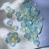 50 pétalos de rosa tridimensionales con forma de estrella de esmalte de colores de 18 mm, hechos a mano, para tocado antiguo, horquilla, material