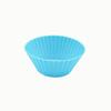 Venda quente transfronteiriça molde de bolo de silicone forma de cupcake redonda suporte para xícara de ovo para assar utensílio de cozinha para bolo de arroz
