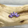 Brincos de Argola Astmf-136 Liga de Titânio Olho de Cavalo G23 Titânio Rosca Interna Brilho Super Zircônia Joias para Piercing Cabeça
