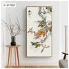Novo caqui em estilo chinês Ruyi Pinturas suspensas no corredor Bom significado da entrada para a porta e entrada Pinturas decorativas Edição vertical Pinturas de porcelana de cristal