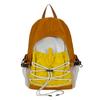 Bolsa Deportiva Casual, Bolsa de Viaje de Gran Capacidad, Mochila Simple con Cordón, Mochila Escolar de Color Contrastante para Pareja de Estudiantes Universitarios