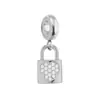 Colgantes de Acero Inoxidable Transfronterizos de Animales, Elementos Lindos de Oso y Delfín, Diseño Incrustado de Diamantes, Accesorios de Colgantes Personalizados para DIY