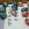 Nepal Cuentas de Cubo Esmaltado Flor Antigua Esmaltada Wen Accesorios de Juego Cuentas Sueltas Accesorios de Mano DIY Combinación