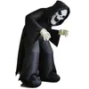 Nuevos accesorios de diseño de lugar de Halloween para exteriores, decoración de patio, modelo de aire inflable de calabaza, fantasma, globo de fantasma