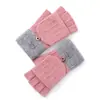 Guantes de Punto de Invierno para Hombres y Mujeres, Engrosados y Tacto de Terciopelo Pantalla Táctil Ciclismo, Antifrío Felpa Pareja Cálidos Lana Guantes Venta al por Mayor