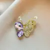 Exquisito Broche de Flor de Gama Alta Moda de Nicho para Mujer Pin de Lujo Ligero Sensación de Alta Gama Accesorios para Corsage Traje Abrigo