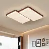Lámpara de Techo Maciza Retro, Lámpara para Sala de Estar, Lámpara de Espectro Completo para Protección Ocular, Iluminación Decorativa para el Hogar, Lámpara para Dormitorio, LED Vintage