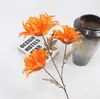 Flores Artificiais Laranja para Casamento, Flores de Seda, Flores Artificiais Guia de Estrada para Auditório, Orquídeas Borboleta Decorativas, Flores Artificiais, Flores Artificiais Laranja