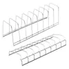 Estante para platos de gabinete de cocina, organizador de tazones y platos, divisor de tazones para gabinete, estante de almacenamiento de platos y tazones para encimera