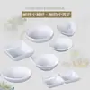 Louça de Melamina Branca Imitação Porcelana Prato de Lanche Prato para Molho Tempero Prato para Molho para Hot Pot Prato de Plástico para Óleo