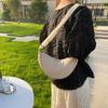 UJIA mismo estilo estilo occidental bolsa de nylon femenina Verano 2024 nueva moda bolso de sillín bolso cruzado versátil bolso tipo empanadilla