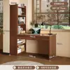 Escritorio de esquina con estantería y librero, mesa integrada para dormitorio, tocador, escritorio de escritura, escritorio de esquina para computadora, escritorio de estudio para estudiantes en casa