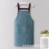 Delantal impermeable y a prueba de aceite, delantal de cocina nuevo y elegante para uso doméstico, uniforme de trabajo, resistente a las manchas, adecuado para restaurantes, ropa de trabajo unisex