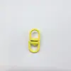 Accesorios de joyería diy color de pintura ocho hebilla giratoria universal anillo de conexión llavero anti-nudo hebilla para perro colgante