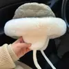 Gorro Cálido Grande Floral del Noreste para Mujer, Nuevo Estilo Otoño e Invierno 2025, Cálido Gorro Lei Feng para Cabeza Grande, Protección para los Oídos, Hace que la Cara Parezca Más Pequeña