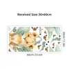 BR0178E Pegatinas de Pared Autoadhesivas Decorativas Mariposa Acuarela Curativa de Dibujos Animados Guepardo Pequeño Lindo para Sala de Estar Habitación de Niños