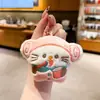 Nuevo Llavero de Gato de Peluche para Pareja, Lindo Colgante de Bolsos de Gatito de Dibujos Animados en Pareja, Regalo Barato de Vendedor Ambulante