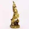 Estatueta de Zhongkui em latão, estátua de Buda Qiu Xing Dian Dou, sábio celestial decoração de adoração doméstica, artesanato ornamento de casa