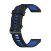 Adequado para Pulseira de Silicone Huawei Watch Gt5, Pulseira Gt Runner, Pulseira de Relógio Bicolor Listrada Gt3Pro