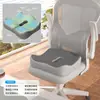 Cojín de Espuma Viscoelástica para Descompresión del Cóccix Post-Cirugía, Cojín de Asiento Transpirable para Largas Horas Sentado en la Oficina, Cojín para Espalda, Soporte Lumbar, Cojín para Estudiantes