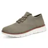 Zapatos Casuales de Encaje Ligeros Transfronterizos para Hombre 2025 Mocasines Transpirables Tejidos Fly Talla Grande para Hombre Mocasines para Hombre Negro
