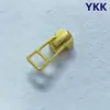 Zíper YKK Não. Zíper de metal com 5 dentes e cabeça de zíper automática quadrada para carcela de roupas e botas