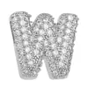 Joyas de Moda de Venta Caliente Transfronteriza Colgante de Collar con 26 Letras Inglesas Estilo Ins Nicho Elegante Versátil Colgante DIY