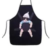 Delantales Creativos, Originales y Divertidos para Interacción de Parejas, Accesorios de Entretenimiento para Fiestas, Suministro Transfronterizo [Satén]