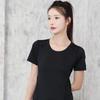 Ropa Deportiva Casual Suelta de Manga Corta para Mujer, Moldeadora de Cintura, Transpirable, para Correr, Yoga, Conjunto de Ropa de Fitness Yoga