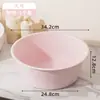 Lavabo de Plástico Engrosado para Dormitorios de Estudiantes, Tina para Baño de Bebé, Cubeta para Lavar Ropa, Lavabo Extra Grande al por Mayor con Texto Impreso, Lavabo de Cocina