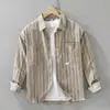Camisa artística de grafiti estilo japonés de manga larga para hombre 2026, top versátil y moderno de corte holgado casual estilo chaqueta para hombre