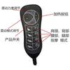 Cojín de Asiento Calefactable con Masaje de Doble Uso para Coche y Hogar, Asiento Eléctrico Calefactable Terapéutico para la Salud del Coche a Temperatura Constante, Compresa Caliente para Hombros y Cuello