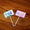 Nuevo Inserto para Pastel con Banderines y Feliz Cumpleaños Colorido Estampado en Caliente Decoración de Pastel en Inglés Tarjeta Insertable Creativa para Mesa de Postres
