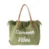 Guangzhou Fairy Bag bolsa de compras portátil estilo coreano con borlas para mujer, bolsa de mano bordada estilo retro para otoño e invierno, bolsa de hombro