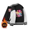 Ropa de Abrigo para Niñas Otoño e Invierno 2025 Nuevo Estilo de Otoño Uniformes de Béisbol Infantiles Cárdigans de Invierno para Niñas Dropshipping Transfronterizo
