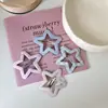 Lindo clip para el pelo BB de cuadros y estrellas estilo coreano dulce, clip BB cuadrado de lunares macaron para niños y niñas, accesorio versátil