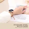 Adecuado para Apple Watch 11, Apple Watch iWatch 76Se, Correa de Metal, Nudo de Cuerda Retorcida, Gama Alta de Nicho