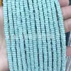Contas Quadradas de Pedra Vulcânica Vermelhas, Amarelas, Azuis, Verdes e Pretas, Contas Quadradas de Rocha Vulcânica, Acessórios para Joias DIY, Contas Quadradas Planas Pequenas de Pedra Vulcânica