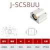 Guía deslizante lineal cilíndrica SCS6 SCS8 SCS10 SCS12 SCS18 SCS16 SCS20UU
