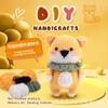 Nuevo Producto Transfronterizo Adornos de Muñeca Corgi Paquete de Material de Crochet Crochet Hecho a Mano DIY Tejer Dropshipping