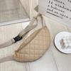 Riñonera Bolsa de Mujer 2023 Bolsa de Dama Nueva Bolso de Hombro Gran Cantidad Preferencial Bolso Pequeño Bolso de Hombro Bolso de Pecho Acolchado para Mujer