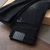 Novedad Otoño/Invierno 2026 Pantalones Vaqueros de Algodón Elástico Rectos Integrados para Hombre, Moda Casual Versátil para Jóvenes y de Mediana Edad